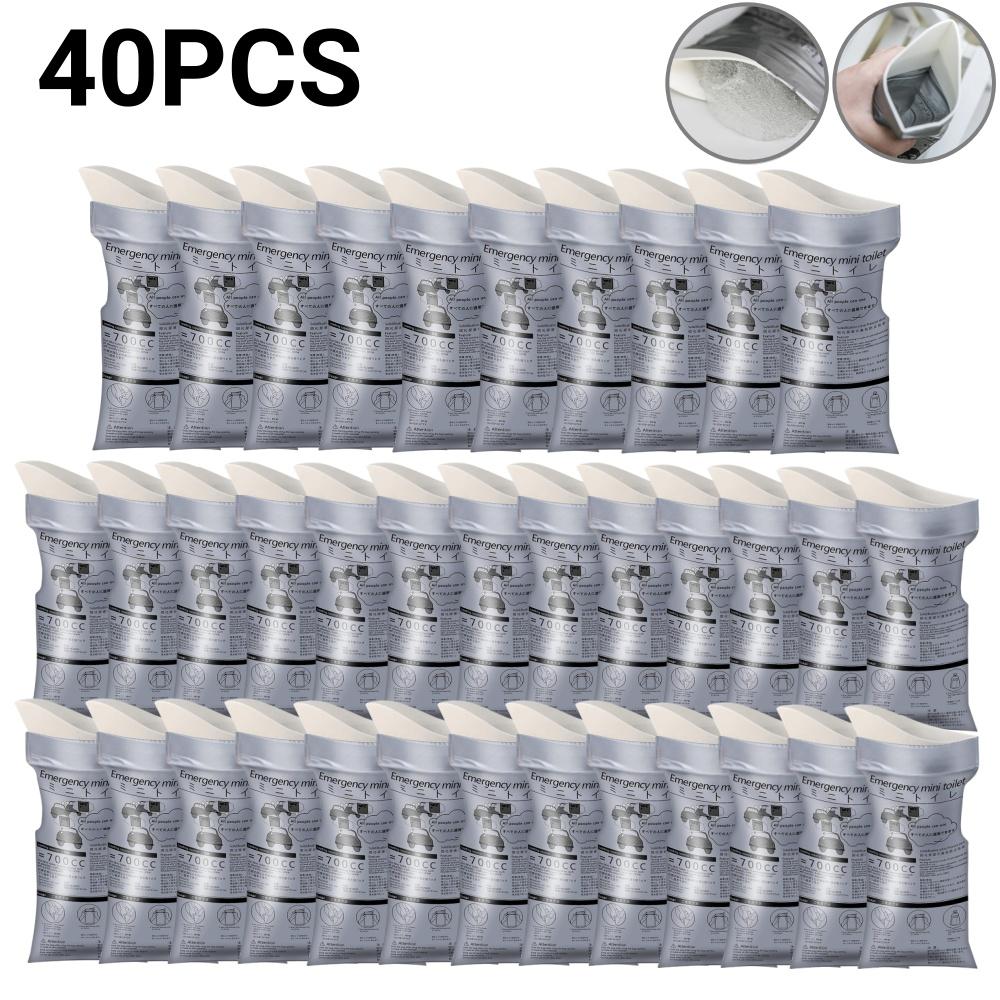 Уличные аварийные пакеты для мочеиспускания Одноразовые пакеты для мочи Дорожный мини мобильный туалет Женский Мужской Портативный пакет для мочи Пакет для рвоты ребенка