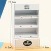 Miniature Food Play Cake Rack Breadboard Supermarket Shelf Mini Model 1:12 Points Doll House Play House Ornament
