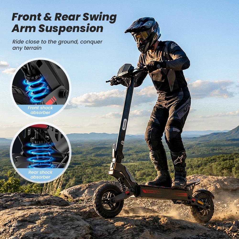 Foldable Electric Scooter iScooter iF1 45km/h Maximum Speed1200W Motor 48V 10Ah Battery Capacity 40–50 km Maximum Range