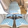 SUKIZUKI Seat Cover, Mini Car, Cute, 3-piece Set, Rear Seat Cushion, Car, Cushion, Seat, Stylish, Car Supplies, Blue