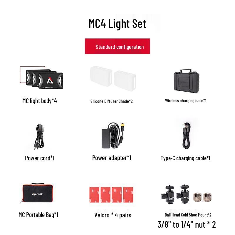 Aputure MC Series RGB LED Lights