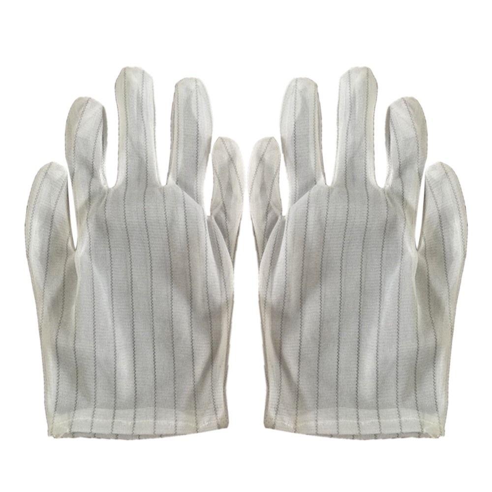 Sulfur Free Working Gloves Nylon Safety Work Gloves Tool Anti-static Gloves Electronics Factory