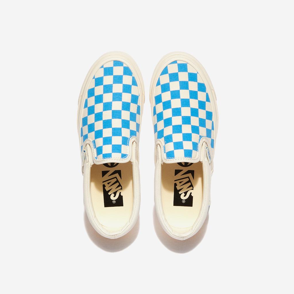 Vans MTE Slip-On Reissue 98 - Checkerboard Cyan Blue, VN000CWA0H7, 1020108083, Popular Korean Shoes