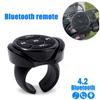 Car Wireless Bluetooth Media Button Remote Controller Car Steering Wheel Remote Control Motorcycle Bike Handlebar MP3 Music Play For IOS Android Phone