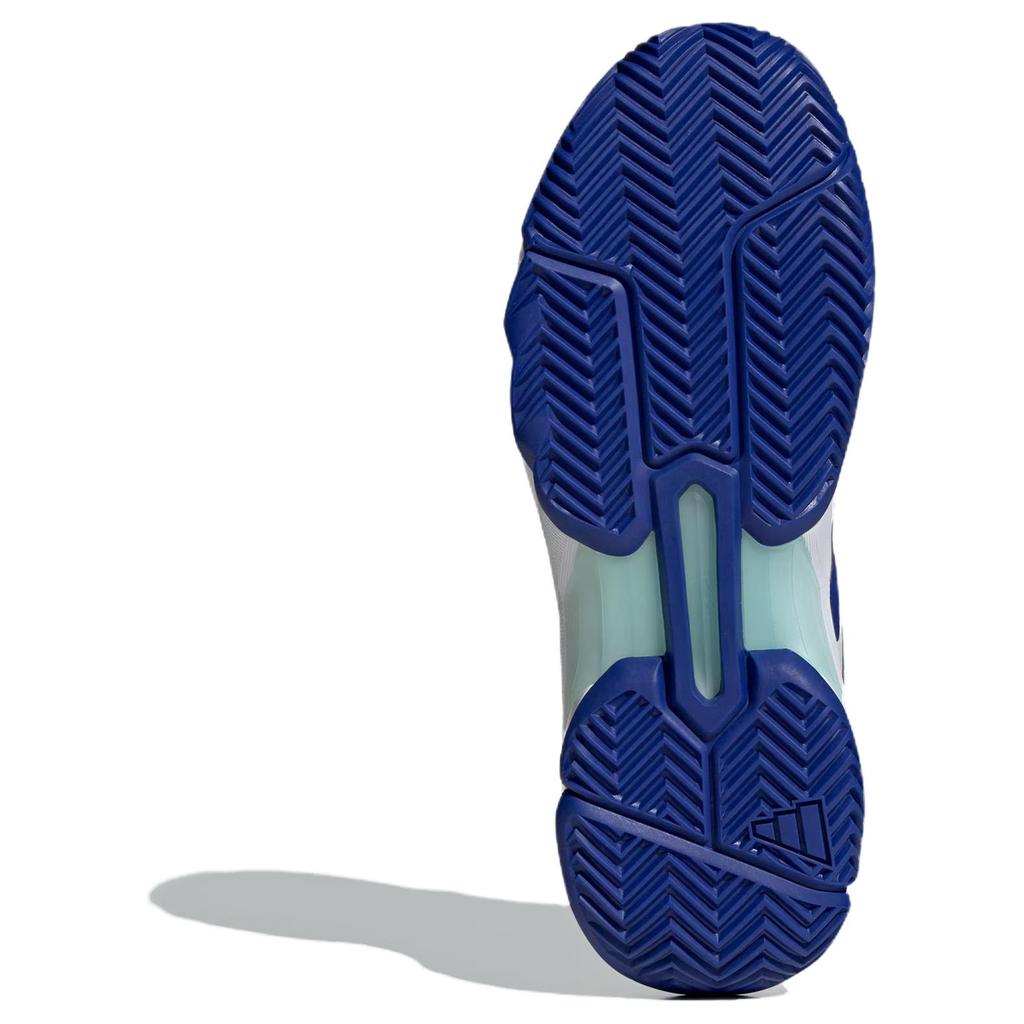 Adidas CourtJam Control 3 White Lucid Blue Мужские кроссовки Cloud-White Semi-Flash-Aqua IF9136