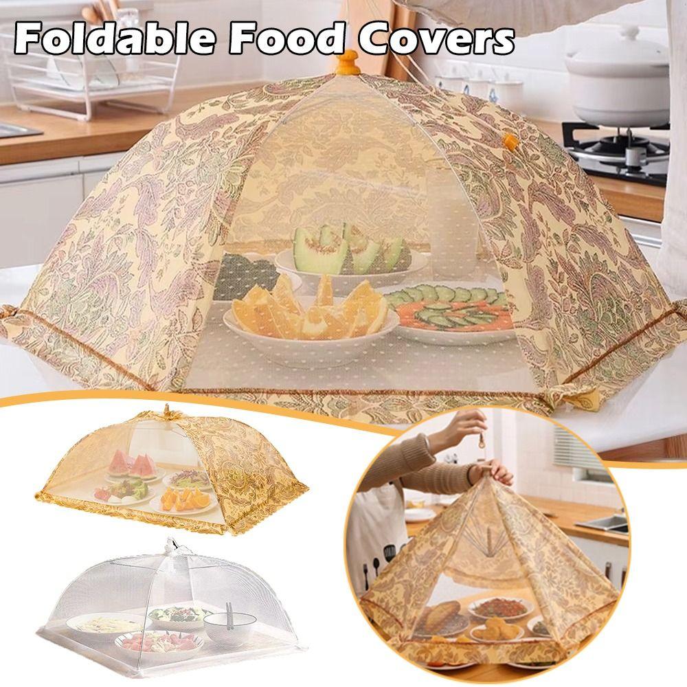 Breathable Dining Table Mesh Cover Anti Fly Mosquito Fruit Picnic Protect Net