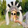 Коринфский шлем, римский крестоносец, коринфский воин, средневековый рыцарь, доспехи, шлем, анфас с шлейфом, шлем для косплея, Рождественский подарок