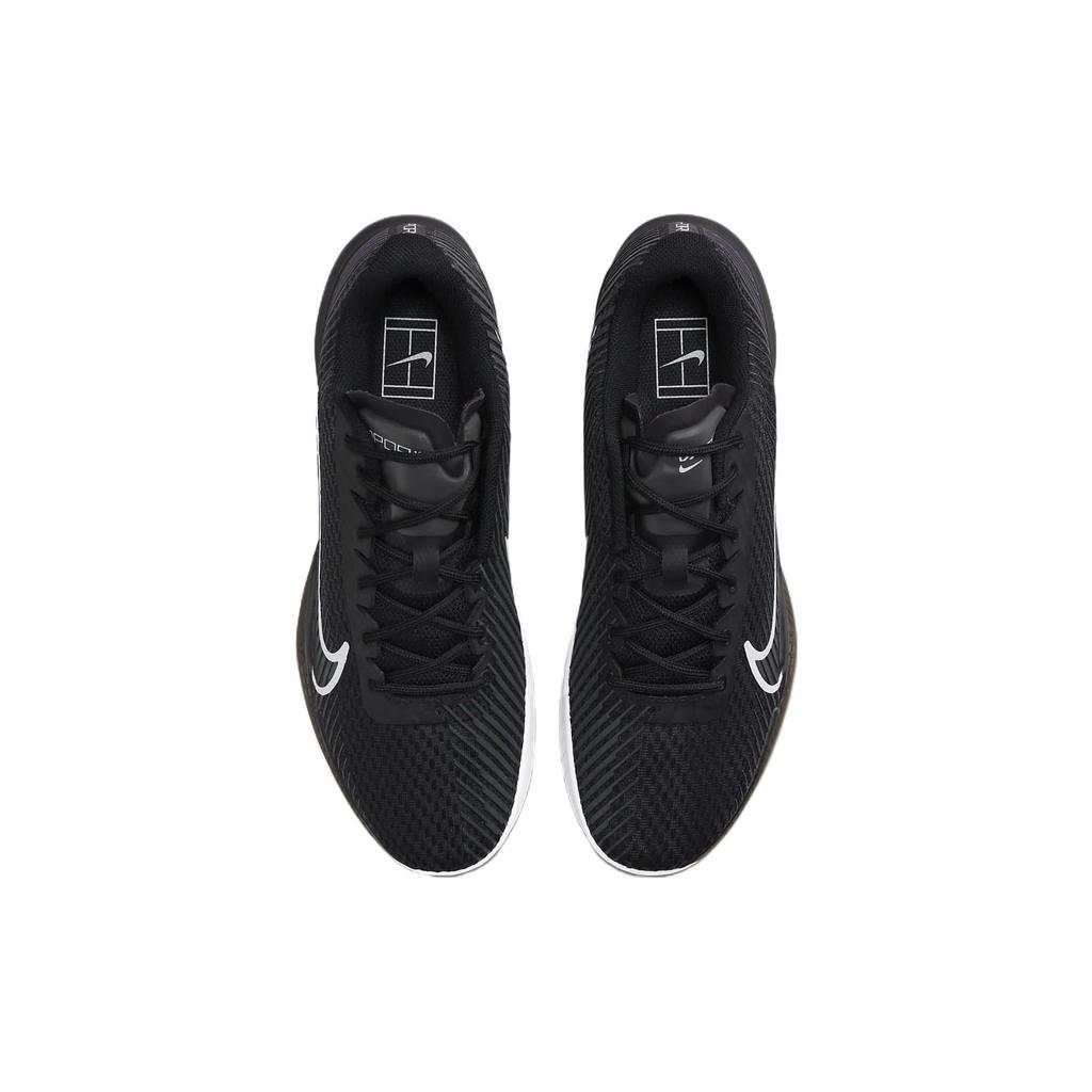 Nike Court Air Zoom Vapor 11 HC Black White Men Sneakers Anthracite DR6966-002