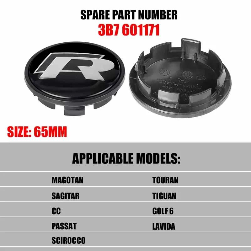 Для VOLKSWAGEN VW 4 шт. 56/65/66 мм Центральные колпачки ступиц колес Автомобильные колпачки Ступицы Колпачки Ступицы Аксессуар Для Volkswagen VW GTI Golf Jetta Polo Beetl