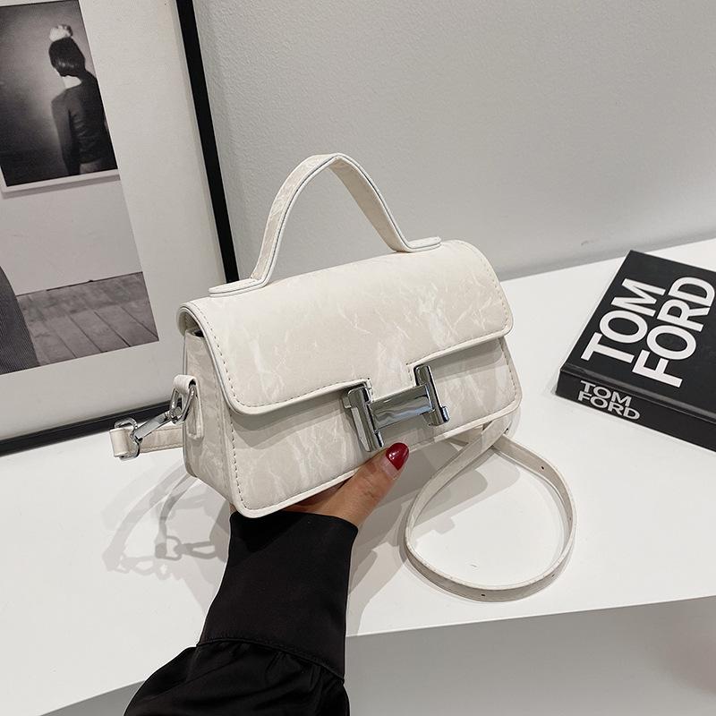 Популярные нишевые сумки Новые женские сумки Универсальные сумки через плечо Модные маленькие квадратные сумки с узором