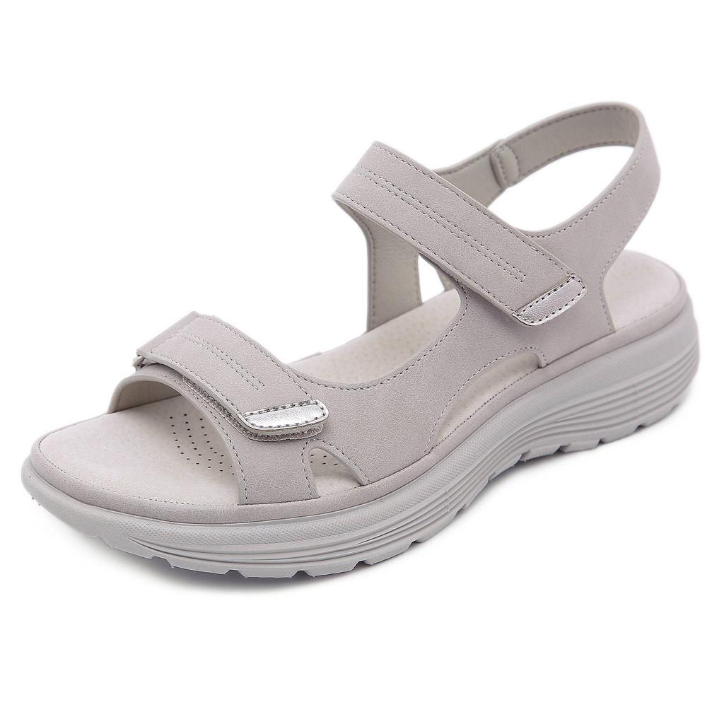 Fashion Women Comfortable Sandals Ladies Slip-on Wedge Sandals Sports Beach Walk Shoes Summer Fashion Casual Shoes