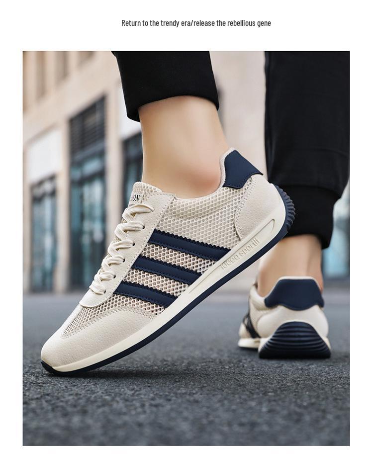 Новые мужские сетчатые дышащие летние кроссовки для бега и повседневной носки - Легкие, удобные и с мягкой подошвой, кроссовки Forrest Gump.