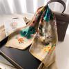 70 * 70cm New Silk Small Square Scarf For Women'S Neck Protection Professional Scarf Versatile Hair Tie Headscarf Scarf