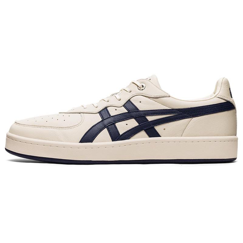 ONITSUKA TIGER GSM SD Oatmeal Peacoat унисекс кроссовки кремовые 1183A803-200