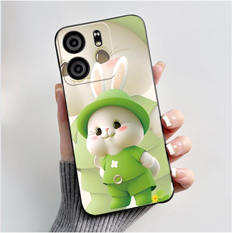 Black Phone Case For BLU View 5 Popular Cute Pink Cartoon Panda Pattern Shockproof For BLU View 5 Soft Silicone Back Cover