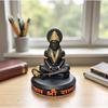 Hanuman Idol for Home Temple & Office Desk | Hanuman Murti for Car, Positivity, Strength & Vastu Protection (Black Matte Finish, 10cm Height,)