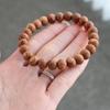 Prayer 8 X 9 Mm Yakusugi Bracelet Straight Bracelet Bracelet Prayer World Heritage Site Yakushima Natural Wood Yakusugi Amulet Gift for Men Women