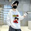 Boys Girls Best-selling Children's Casual Hooded Shirt Pattern Printed Loose Hooded Sweatshirt