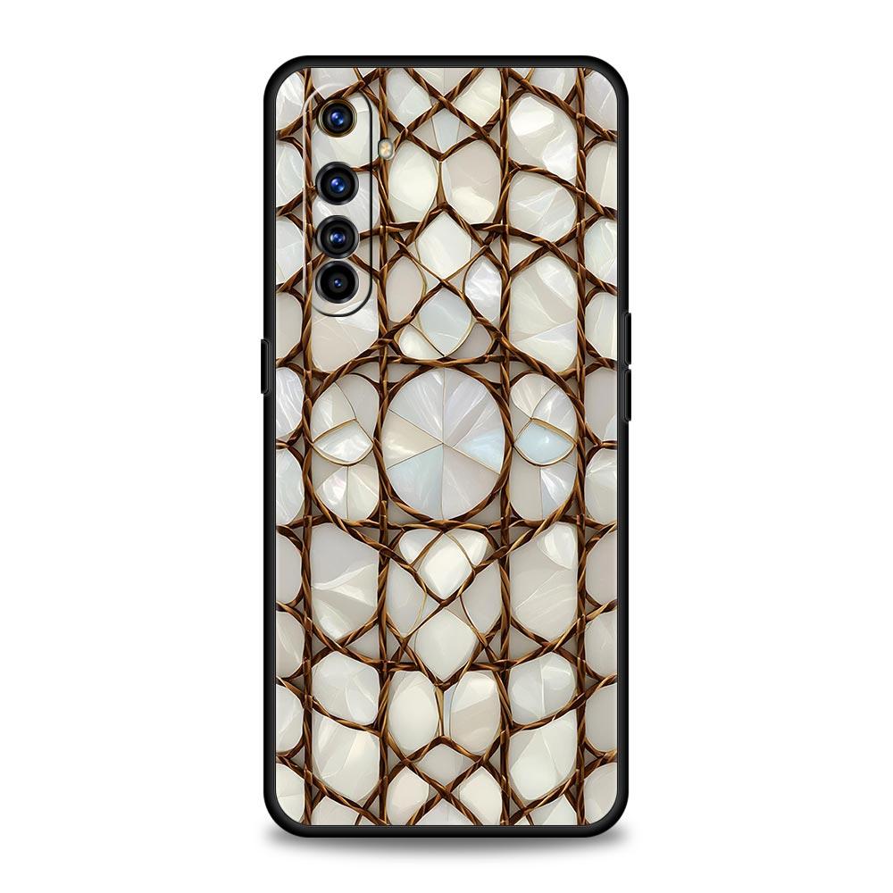 Складывается Текстура Мягкий ТПУ Для Realme 13 12 11 10 9 Pro Plus GT3 GT2 C21 C25 C35 C53 C55 C67 Pro 5G Чехол для Телефона Обложка Fundas Capa Сумка