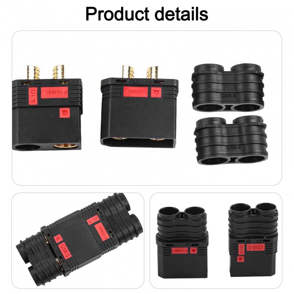 Anti-Static Connector Power Tool Replacement QS8-S Battery Connector