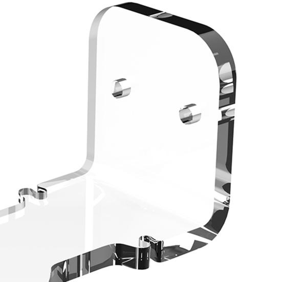 Настенное крепление для камеры видеонаблюдения для Eufy S350, держатель для умной камеры, настенная полка, спальня, кухня, гостиная, кронштейн-подставка для хранения внутренней камеры