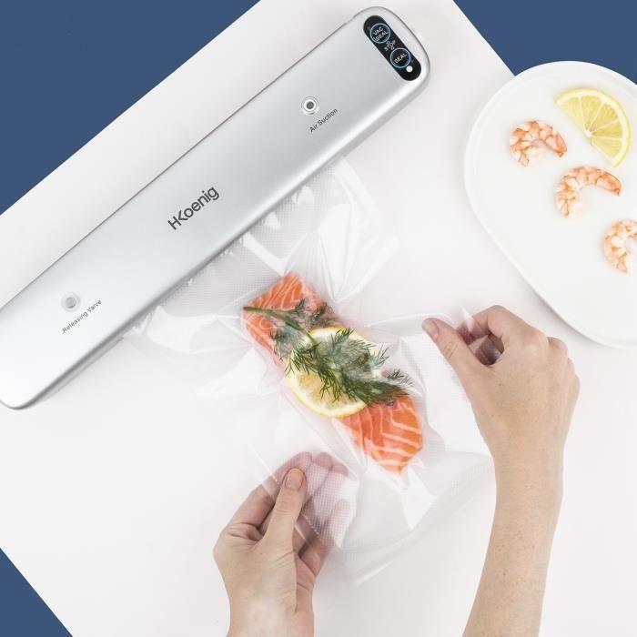Appareil de mise sous vide HKoeNIG - SSV32 - Largeur maximum de soudure de 30cm - Inox