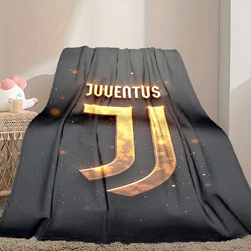 [Juventus Football Club Blanket] Soft Throw Blanket for Bed Sofa, Holiday Gift Blanket for Women Men Family Friend
