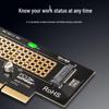 JEYI Карта-адаптер PCIe на M.2 NVMe SSD