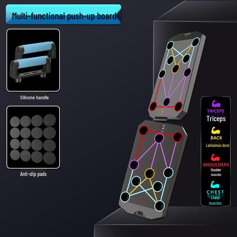 Многофункциональный тренажер для отжиманий и мышц живота для домашнего фитнеса
