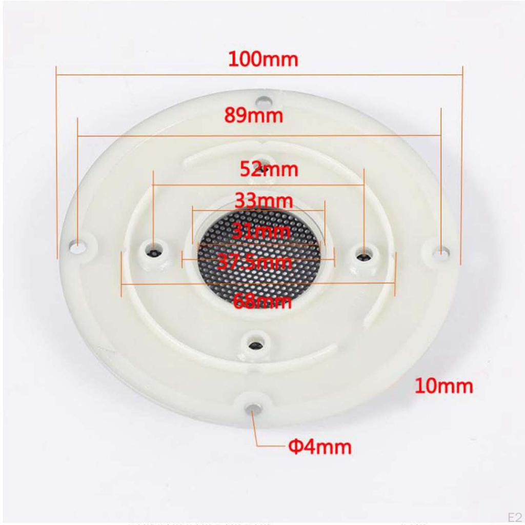 Audio Speaker Net Cover Horn Guard Protector Shatter Resistant Tweeter Panel for DIY Speakers