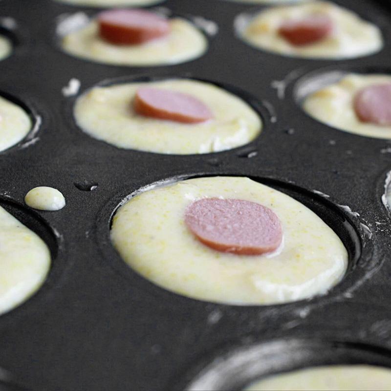 Мини-форма для выпечки Deluxe, 12 чашек для чизкейка, противень для торта с антипригарным покрытием, кекс для кексов