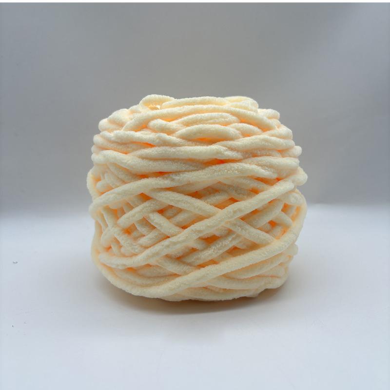 100 г Шениловая пряжа для вязания Мягкая ледяная ленточная пряжа Хлопковая пряжа Сделай сам Шерстяная пряжа для ручного вязания Плед Шарф Толстая нить