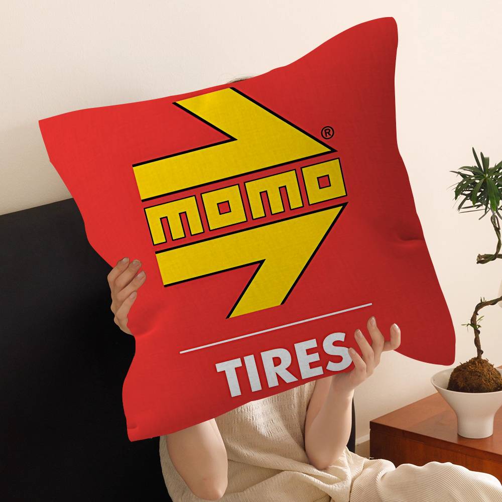 Momos Tires Pillowcase Toon Gift Cushion Cover Bedroom Home Sofa Chair Seat Decor Pillow Case