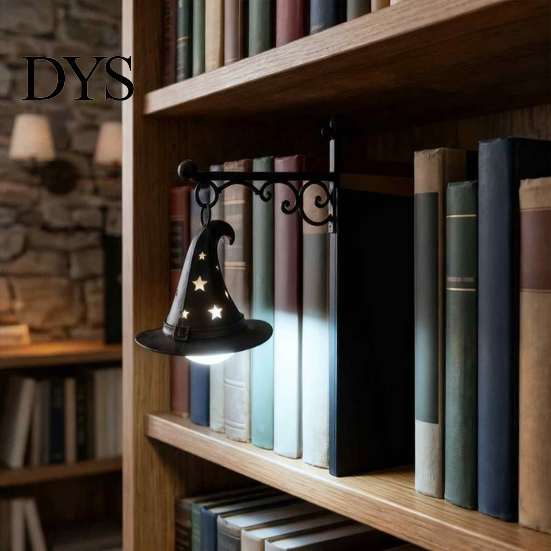 Светодиодная полочная лампа для витрины, ретро книжная полка, ночник с теплым свечением, подвесной мини-фонарь, противоскользящие декоративные полки, держатель для книг, декоративный
