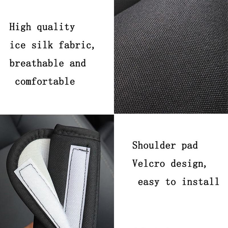 Four Seasons Ice Silk Car Neck Pillow Cute Cartoon Bow Cloud Auto Headrest Bone-Shaped Interior Accessories Seat Cushion