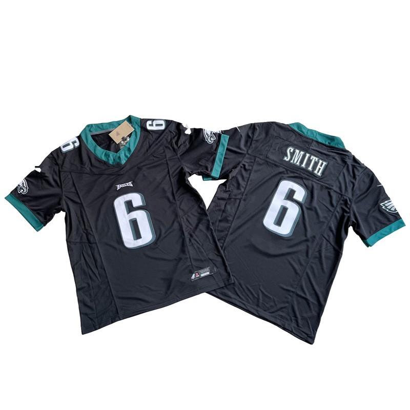 Mens Retro Embroidered American Football Jersey Philadelphia Eagles Vintage Style Sport Shirt Fan Wear