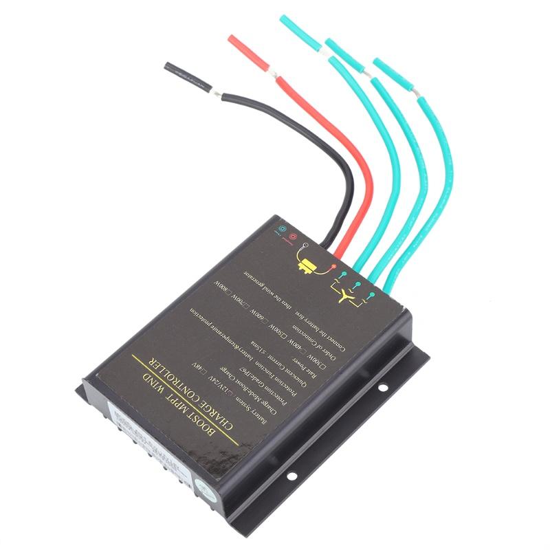 48 В водонепроницаемый контроллер ветряной турбины MPPT контроллер заряда 800 Вт регулятор мощности ветра