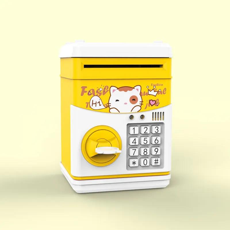 1 шт. Многофункциональная Копилка Небьющаяся Детская Банка для Денег и Монет, Ящик для Хранения Подарков На День Рождения, Игрушки (Открыто ключом)