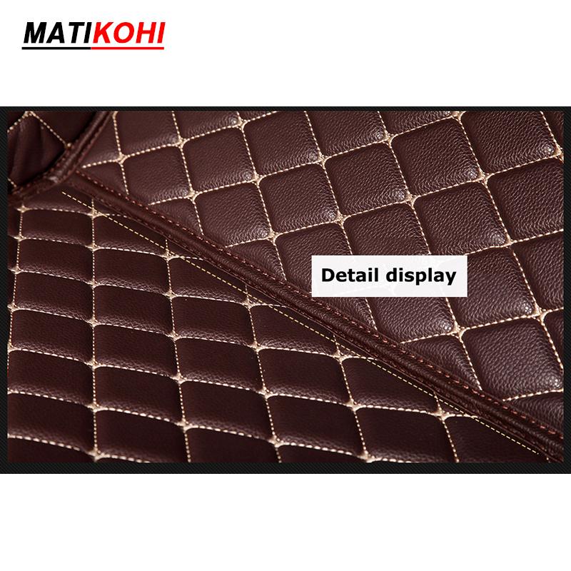 AOTI9 MATIKOHI Custom Car Floor Mats For Hyundai Grandeur Azera Auto Carpets Foot Coche Accessorie