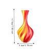 Gradient Color Modern Twisted Flower Bottle Decorative Flowerpot  Home Desktop Decorations