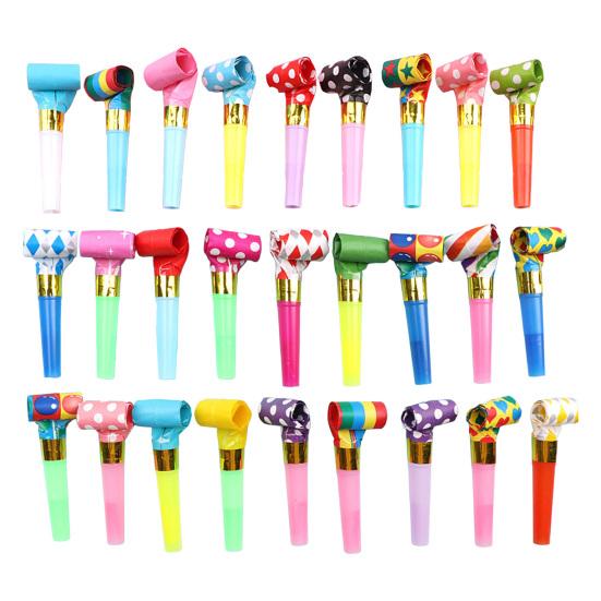 20 шт. Маленький дракончик свисток для вечеринки, шумовые устройства, забавные дудочки, красочные свистки на день рождения, сувениры