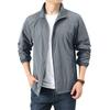 Men's Summer Light And Solid Color Outdoor Loose Large-sized Sun-protective Clothing, Waterproof Windbreaker Jacket