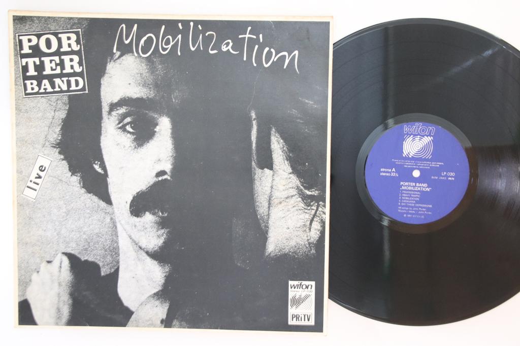 Виниловая пластинка PORTER BAND - Mobilization LP030 WIFON 1982 Польша Рок Б/У