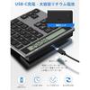 Bluetooth цифровая клавиатура Type-C зарядка проводная беспроводная калькулятор 2 в 1 тонкая 34-клавишная внешняя клавиатура ввод данных + вычисления 2-в-1 совместимая с ноутбуками