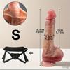 8.66" Realistic Lover with Sliding Skin-Wearable G-Spot Stimulator for Couples,Adult Toy, G-Spot Stimulator|Realistic Texture|Durable Material