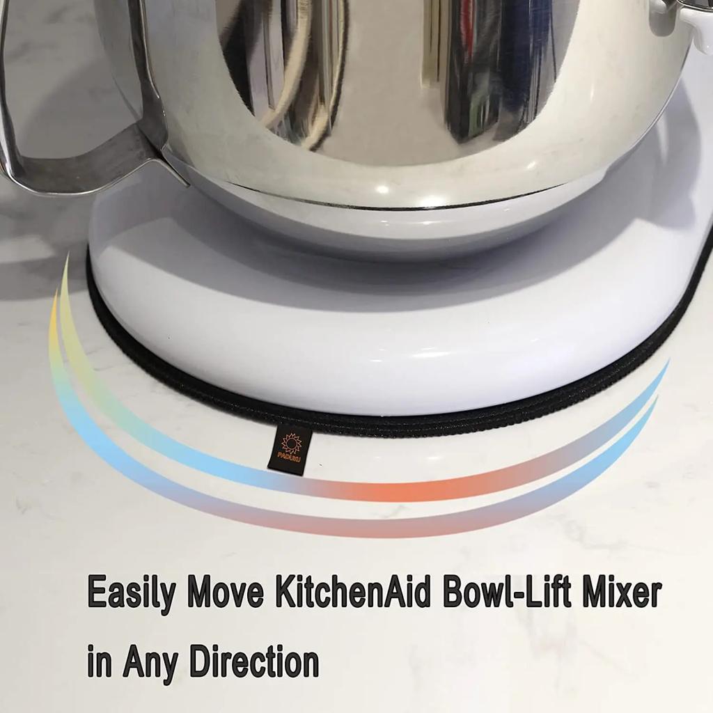 Для миксера Kitchenaid Скользящий коврик 4,5-8 кварт Передвижной Скользящий коврик Подставка Миксер Кухонный прибор Скользящий коврик Совместимые Кухонные детали