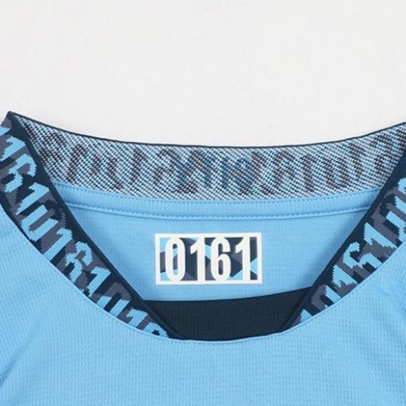 Puma Man City Home Ls Джерси с длинным рукавом Джерси Manchester City 2024 25