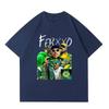 Футболка Ferxxo Мужская Футболка с принтом Мерч рэпера Feid Летняя Повседневная Футболка с коротким рукавом Оверсайз Хип-хоп Футболки Уличная одежда Футболка