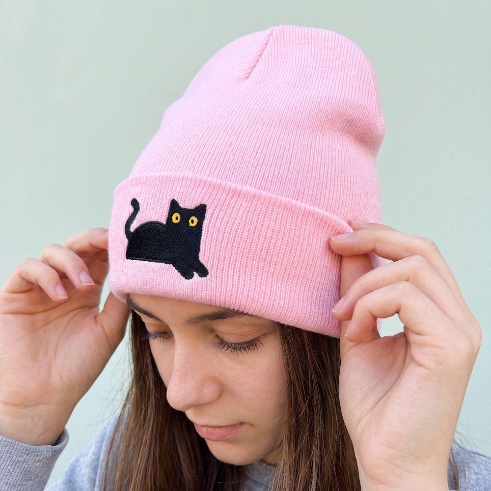 Embroidery Knit Beanies Warm Winter Caps Retro Knit Cap Travel