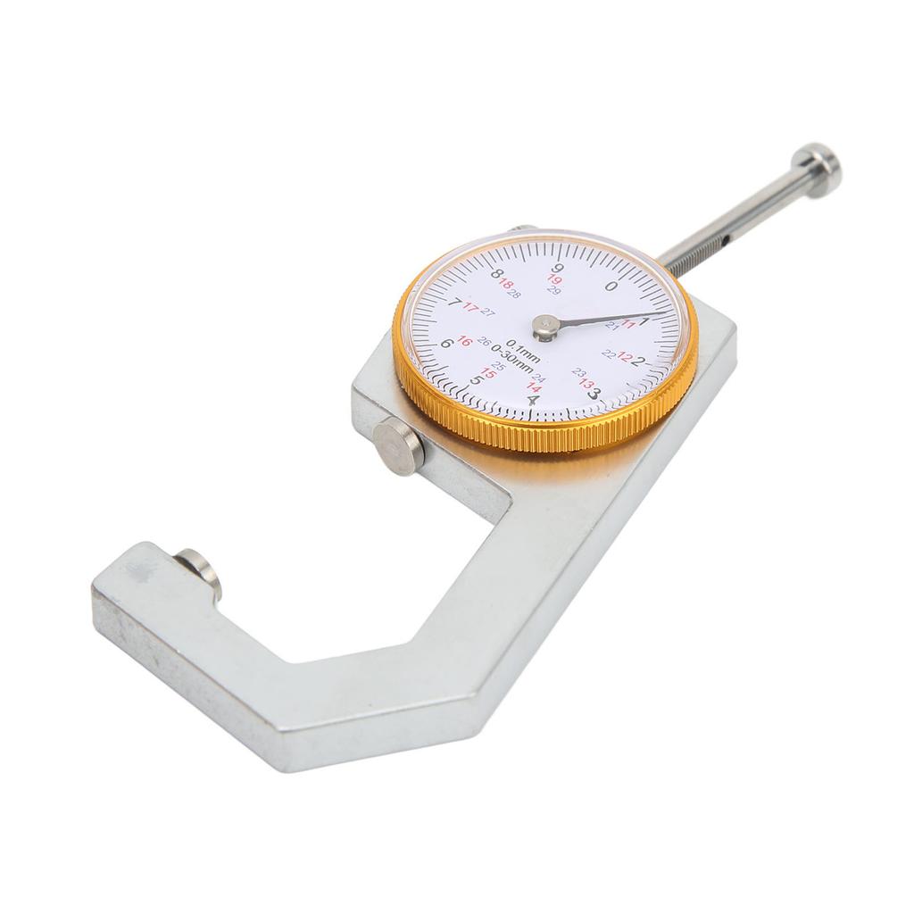 Thickness Gauge Handheld Flat Head High Accuracy 0‑30mm 0.1mm Thickness Measurement Tool for Jewelry